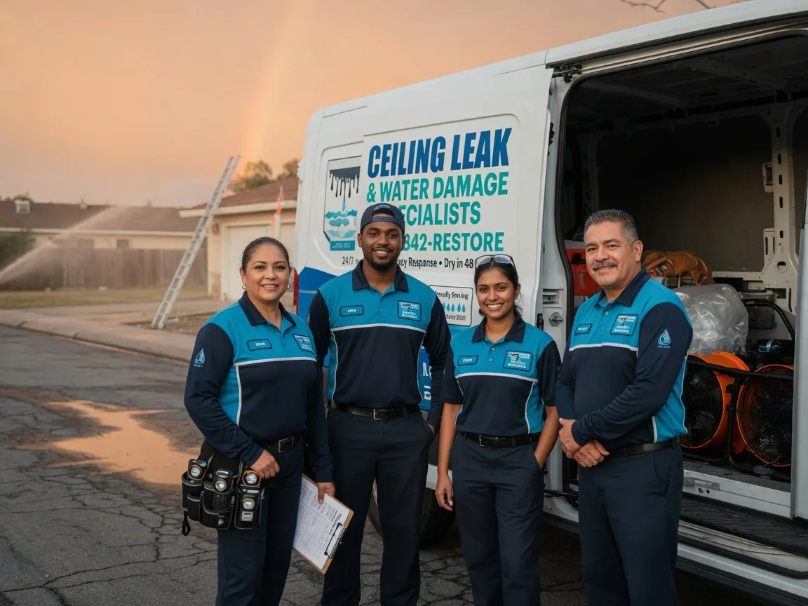 Ceiling Leak Cleanup company in Midnight, MS