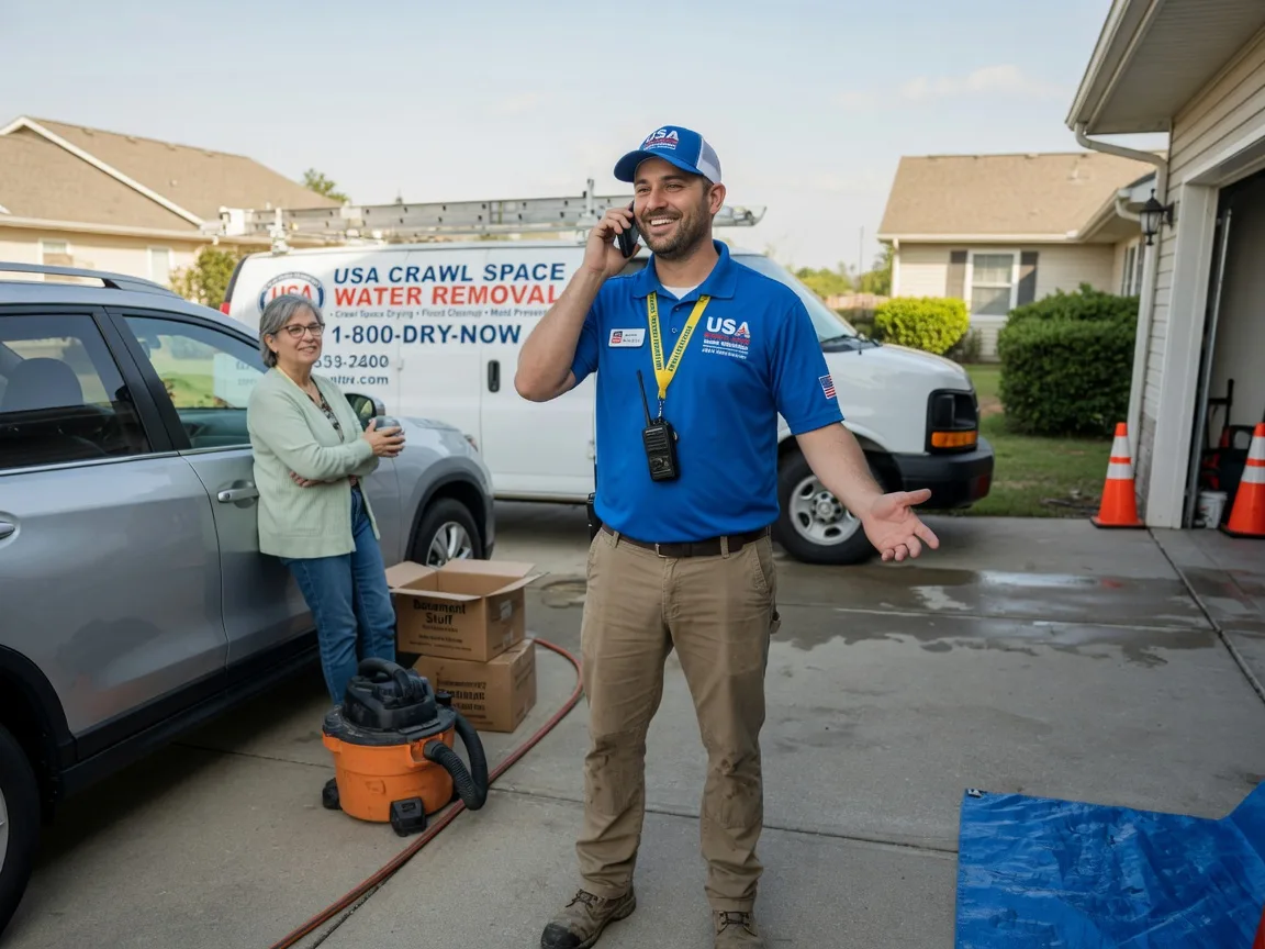 Crawl Space Water Removal Midnight, MS FAQs